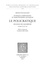 Denis Foulechat - Le Policratique de Jean de Salisbury Livres VI et VII - Ethique chrétienne et philosophies antiques.