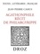 Jean-Pierre Camus - Agathonphile. Récit de Philargyrippe.