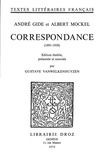Andr Gide - Correspondance - 1891-1938.