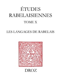 François Rigolot - Les Langages de Rabelais.