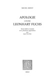 Michel Servet - Apologie contre Leonhart Fuchs.