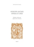Nicolaus de Valle - Hesiodi Ascraei Opera et dies.