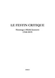 Frédéric Tinguely - Le festin critique - Hommage à Michel Jeanneret (1940-2019).