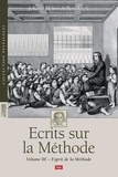 Johann Heinrich Pestalozzi - Ecrits sur la Méthode - Volume 3, Esprit de la Méthode.