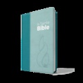  Société biblique de Genève - Bible compacte Segond NEG Vivella bleu ciel / bleu lagon.