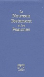  Société biblique de Genève - Le Nouveau Testament et les Psaumes - Couverture bleu.