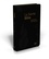 Louis Segond - La Sainte Bible - Bible d'étude avec parallèles, couverture souple, fibrocuir noir, tranche or, onglets.
