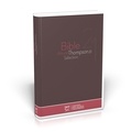  Société biblique de Genève - Bible d'étude Thompson 21 sélection - Couverture rigide marron.