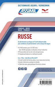 Dictionnaire français-russe / russe-français