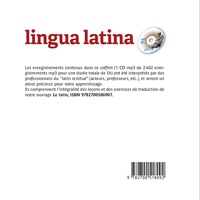 Lingua latina  1 CD audio MP3