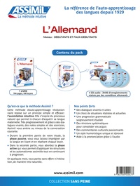 L'allemand  avec 4 CD audio