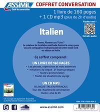 Coffret conversation Italien  avec 1 CD audio MP3