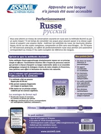 Russe Perfectionnement B2-C1. Superpack avec 1 livre, 1 téléchargement audio  avec 4 CD audio