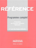 Jérôme Lacotte et Laurent Karila - Programme complet - Préparation aux Epreuves Classantes Nationales 2e cycle des études médicales.