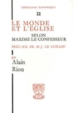 Alain Riou - Th n22 - le monde et l'eglise selon maxime le confesseur.