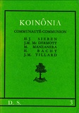H-J Sieben - Koinonia Communaute-Communion.