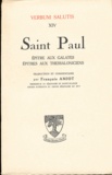 François Amiot - Saint Paul Epitre aux Galates, Epitre aux Thessaloniciens.
