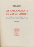 Joseph Bonsirven - Les enseignements de Jésus-Christ.