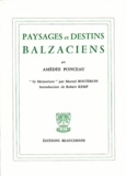 Amédée Ponceau - Paysages et destins balzaciens.