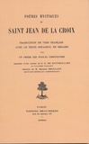  Saint Jean de la Croix - Poèmes mystiques.