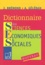 Alain Gélédan et Janine Brémond - Dictionnaire Des Sciences Economiques Et Sociales.