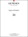 Nicolas Mariot - Genèses N° 53 : Sujets d'Empire.