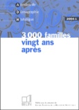 Patrice Bourdelais et Alain Bideau - Annales de Démographie Historique N° 1/2004 : 3000 familles vingt ans après.