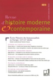 Pierre Milza et Philippe Minard - Revue d'histoire moderne et contemporaine Tome 53 N° 4, Octobr : Ecrire l'histoire des homosexualités en Europe : XIXe-XXe siècles.