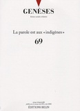 Emmanuelle Saada et Jean-Hervé Jézéquel - Genèses N° 69 : La parole est aux "indigènes".