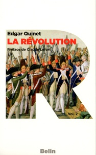 Edgar Quinet - La révolution - Coffret 2 volumes.