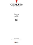Vincent Gayon - Genèses N° 80, Septembre 201 : Argent public.