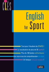 Jean-Michel Dubé et Jean-Marc Chamot - English for sport.