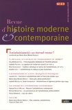 Marie-Anne Matard-Bonucci - Revue d'histoire moderne et contemporaine Tome 62 N° 2/3, Avril-septembre 2015 : Antisémitisme(s) : un éternel retour ?.