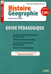 Geneviève Chapier-Legal et Youenn Goasdoué - Histoire Géographie Histoire des Arts CM1 - Guide pédagogique.