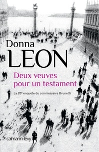 Donna Leon - Deux veuves pour un testament.