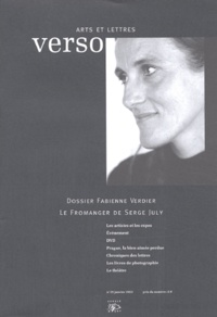 Fabienne Verdier - Verso Arts et Lettres N° 29, Janvier 2003 : Fabienne Verdier - Le Fromanger de Serge July.