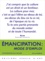 Bernard Vasseur - Emancipation : mode d'emploi.