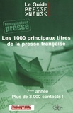  Développement Presse Médias - Le Guide Presse News.