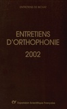 Didier-Jacques Duché et Christophe-Loïc Gérard - Entretiens d'orthophonie 2002.