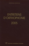 Didier-Jacques Duché et Christophe-Loïc Gérard - Entretiens d'orthophonie 2005.