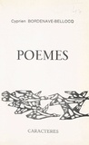 Cyprien Bordenave-Bellocq - Poèmes.