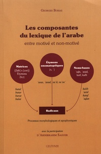 Georges Bohas - Les composantes du lexique de l'arabe - Entre motivé et non-motivé.