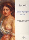 Pierre-Auguste Renoir - Ecrits et propos sur l'art.