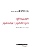 Jean-Gérard Bursztein - Différence entre psychanalyse et psychothérapies.