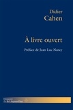 Didier Cahen - A livre ouvert.