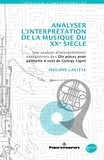 Philippe Lalitte - Analyser l'interprétation de la musique du XXe siècle - Une analyse d'interprétations enregistrées des Dix pièces pour quintette à vent de György Ligeti.