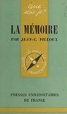 Jean-Claude Filloux et Paul Angoulvent - La mémoire.