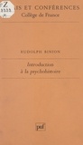 Rudolph Binion et A. Chastel - Introduction à la psychohistoire.