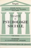 François Bourricaud et Roger Daval - Traité de psychologie sociale (2) - Recherches en psychosociologie appliquée.