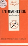 René Giraud et Paul Angoulvent - L'économétrie.